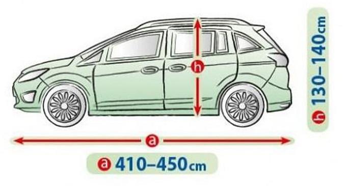 Покривало Kegel Mobile - размер 410-450см Mini Van -L-
