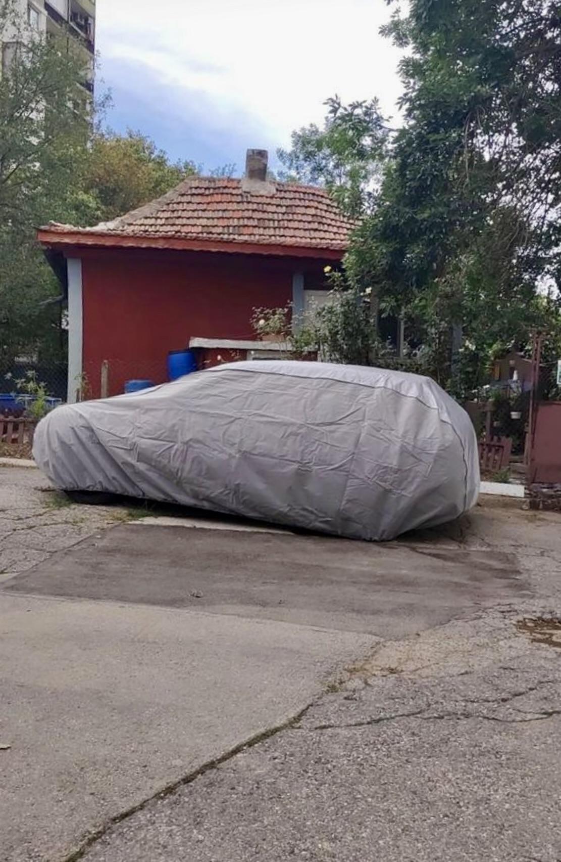 Покривало Kegel Basic Garage XL- 455-485см (сиво)