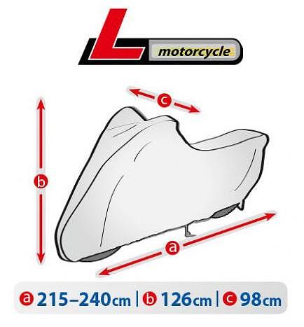 Покривало за мотоциклет Kegel Garage - размер L 215-240см