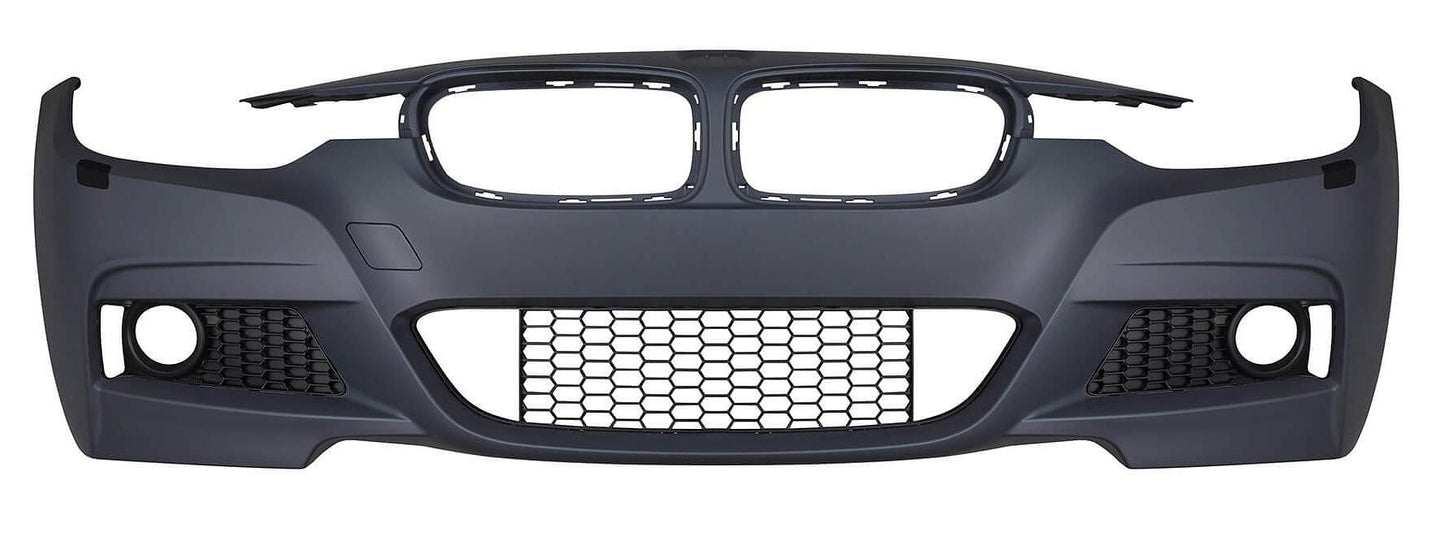Предна броня M-Technik - BMW F30 / F31 (02.2012-02.2019) без PDC с отвор