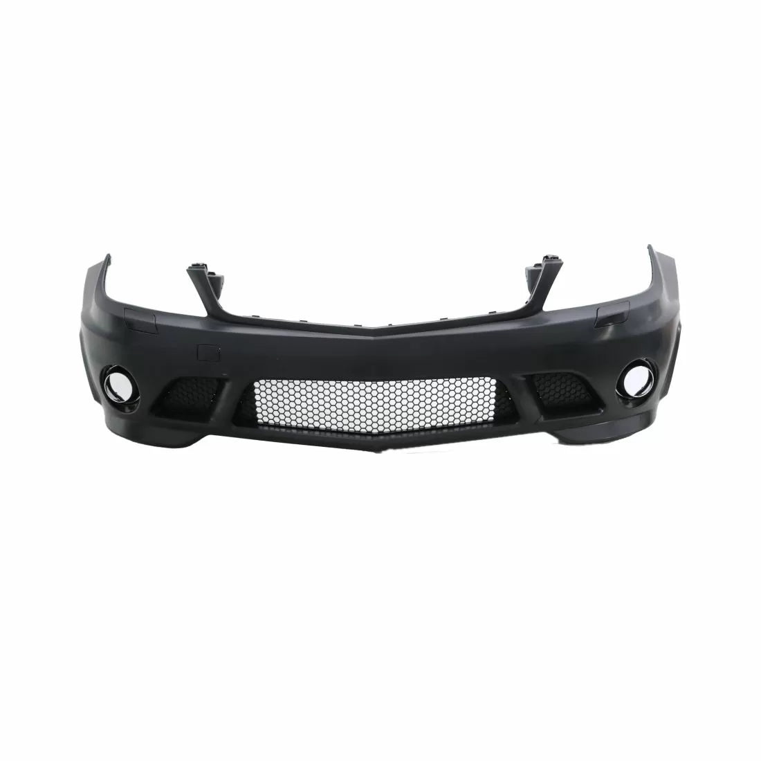 Предна броня за Mercedes C-Class W204 (2007–2011) – AMG Look, без халогени и PDC