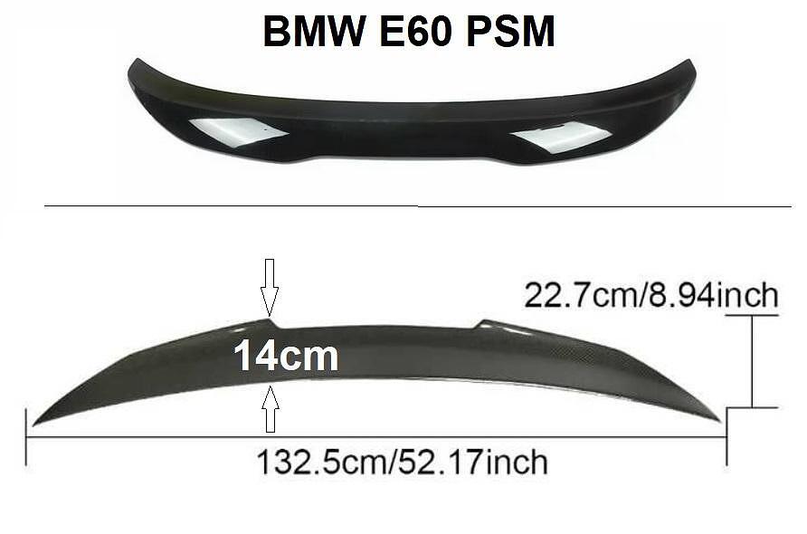 PSM спойлер за BMW E60 (2003-2010)
