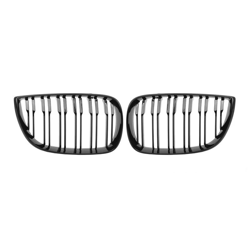 Двойни бъбреци (решетки) за BMW 1 Серия Pre-Face – E81/E82/E87/E88 (2004–2007) – Черен гланц