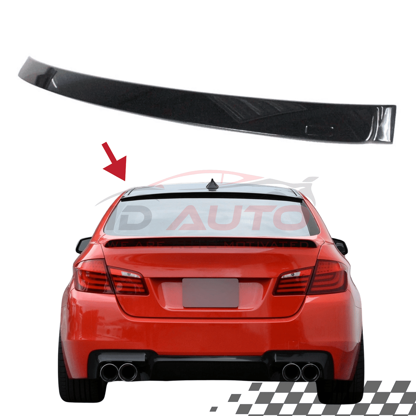 Сенник задно стъкло AC SCHNITZER - BMW F10 (2010 +)