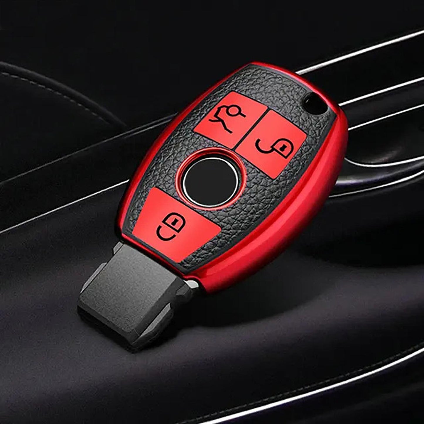 Силиконов калъф (TPU) за aвтоключ - Mercedes