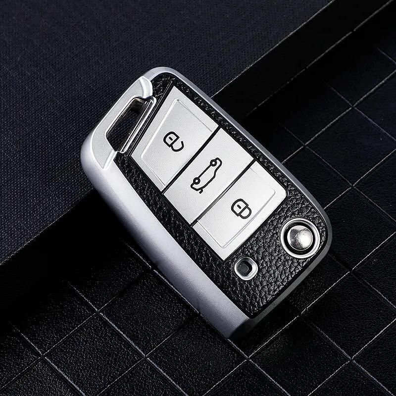 Силиконов калъф (TPU) за aвтоключ - Vw / Skoda