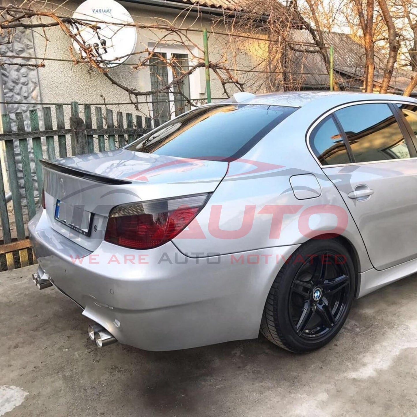 Спойлер лип за багажник на BMW E60 стил Schnitzer