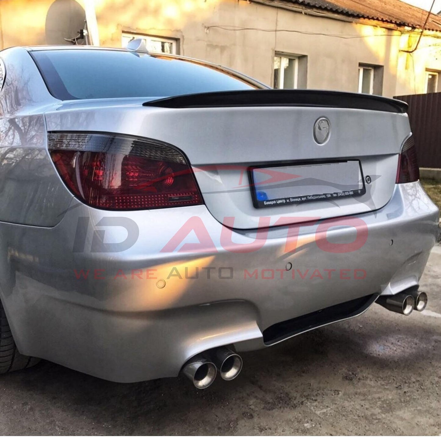 Спойлер лип за багажник на BMW E60 стил Schnitzer