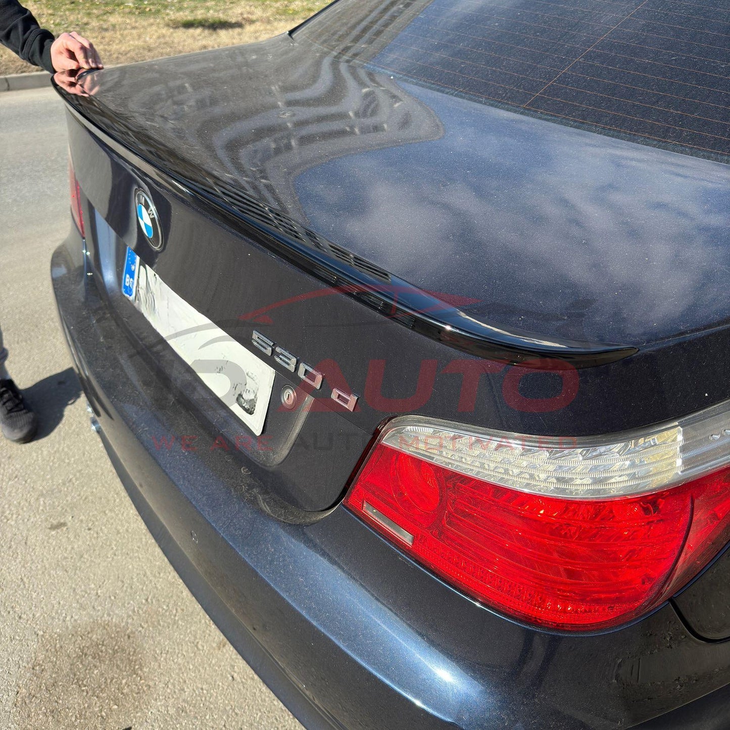 Спойлер лип за багажник на BMW E60 стил Schnitzer