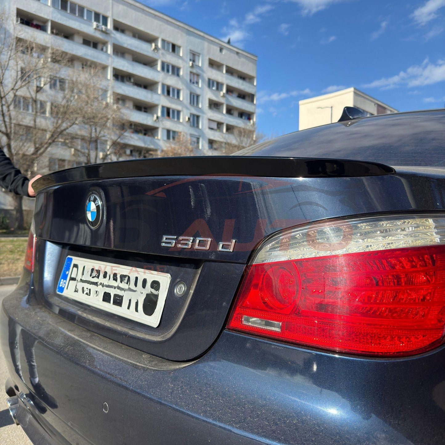 Спойлер лип за багажник на BMW E60 стил Schnitzer