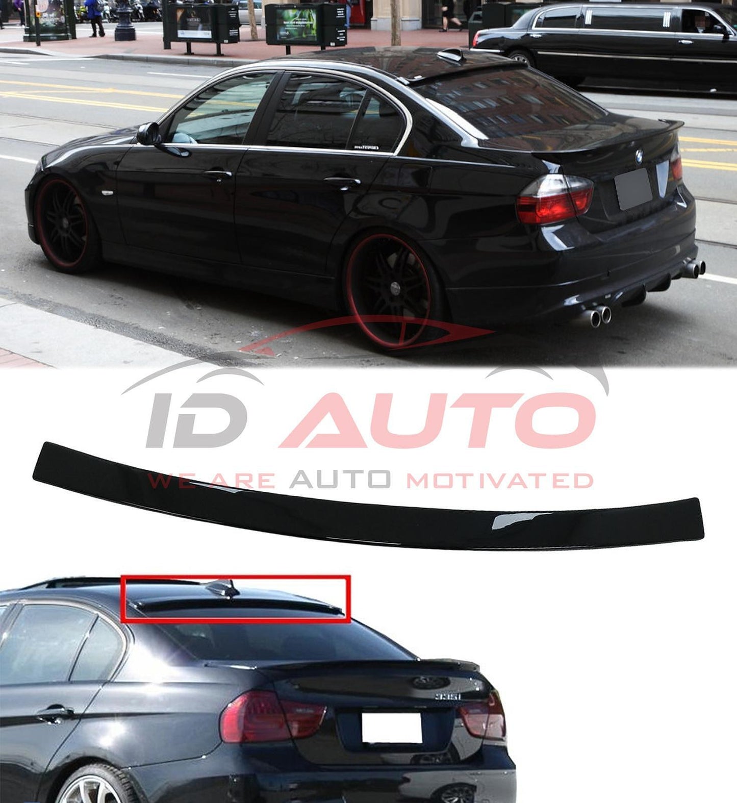 Спойлер за задно стъкло за BMW E90 (05-12)