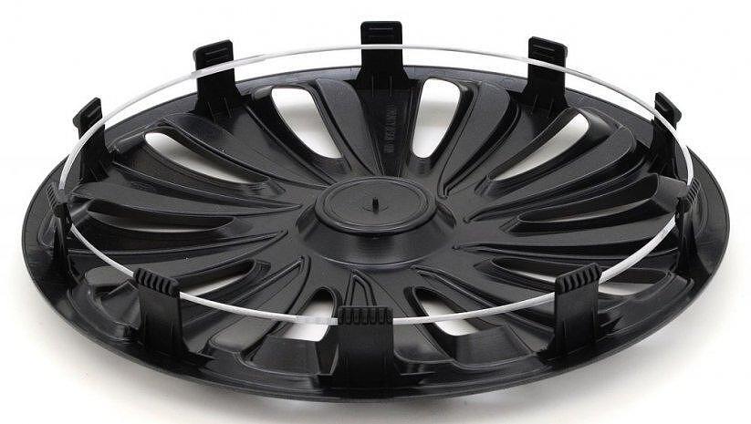 Тасове Argo Caliber Carbon Silver Black 14" - 4бр к-т