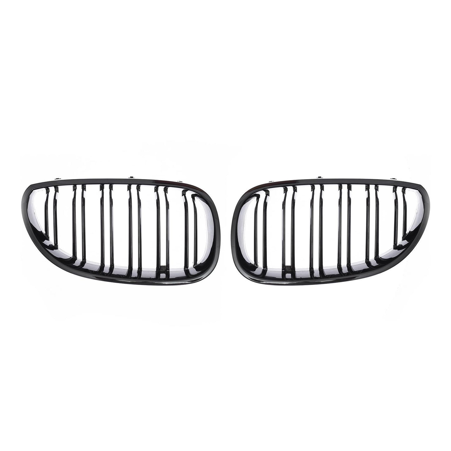 Двойни Бъбреци за BMW E60 / E61 (2003-2010) Черен гланц