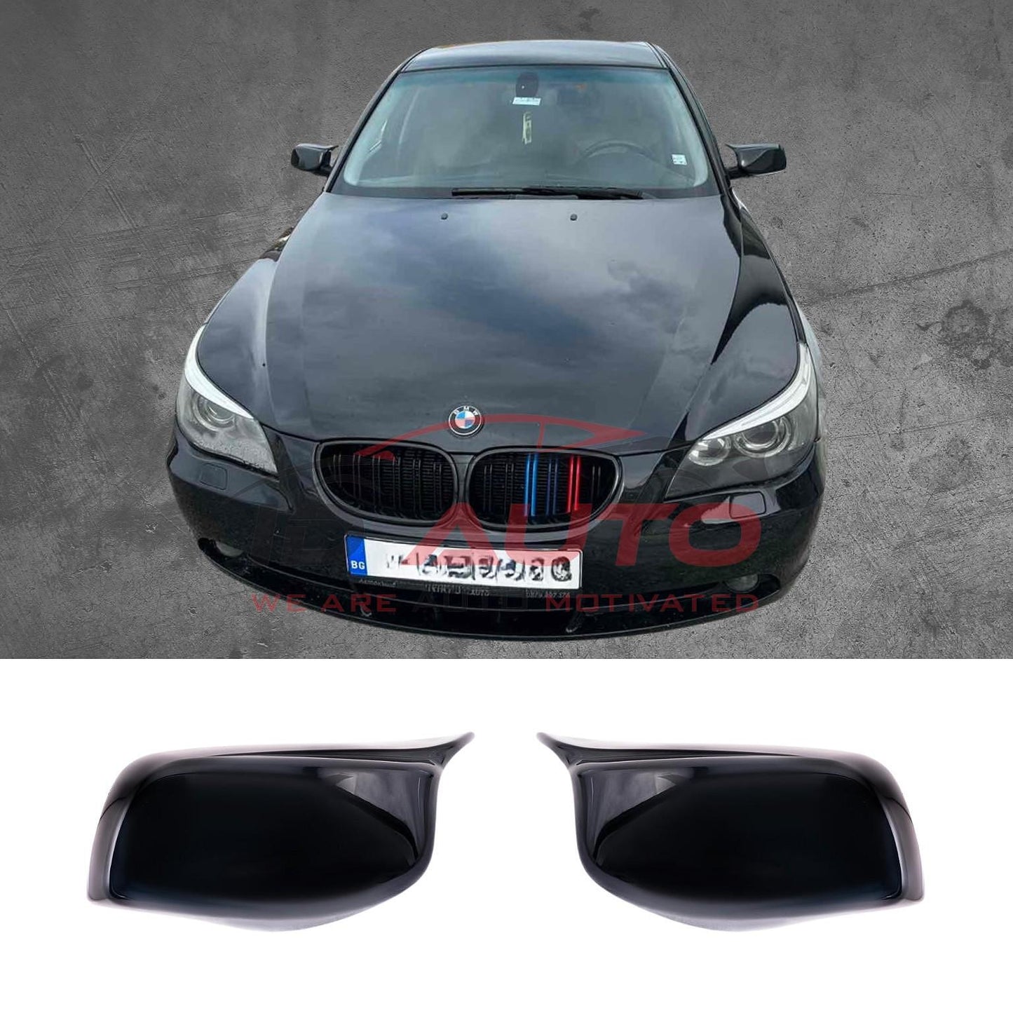 Тунинг капаци Batman за огледала на BMW E60 / E61 (2003-2010)