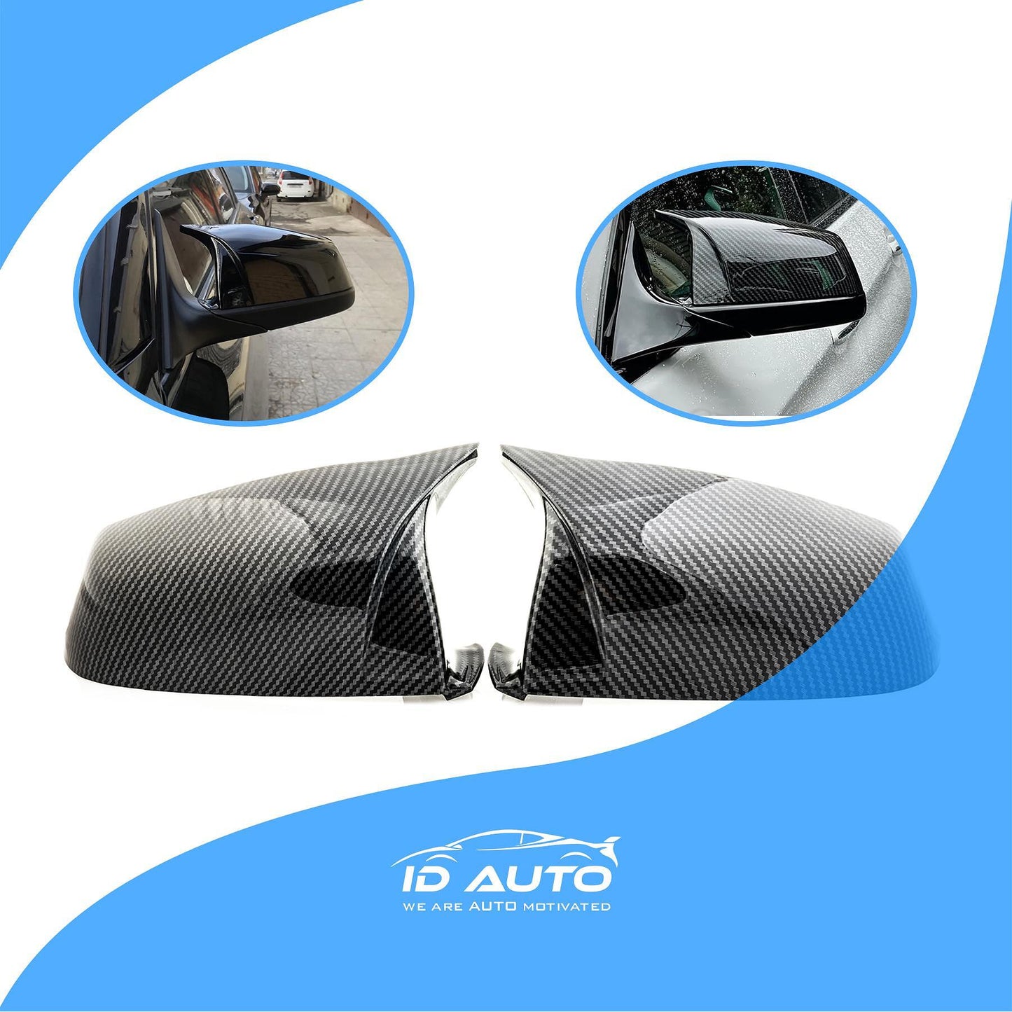 Тунинг капаци за огледала - BMW F10 / F07 / F11 / F06 / F01