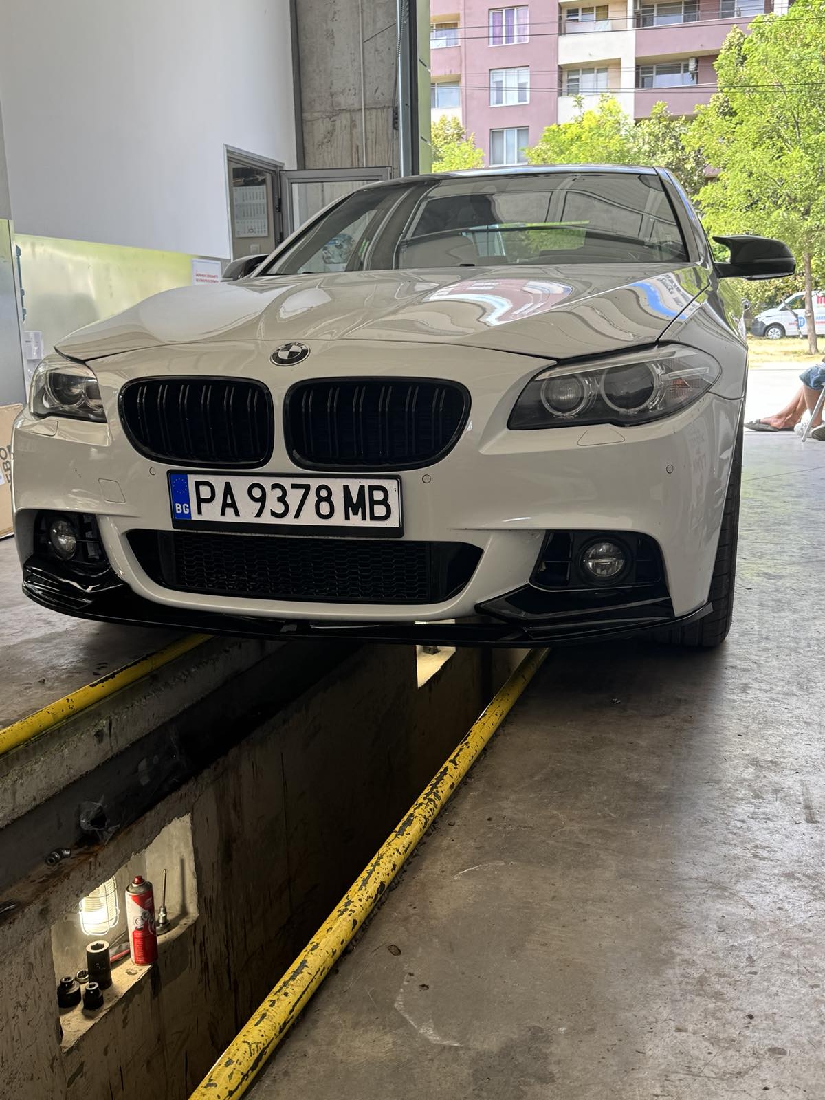 Лип Спойлер Performence за предна M tech броня - BMW F10 (2010-2016)