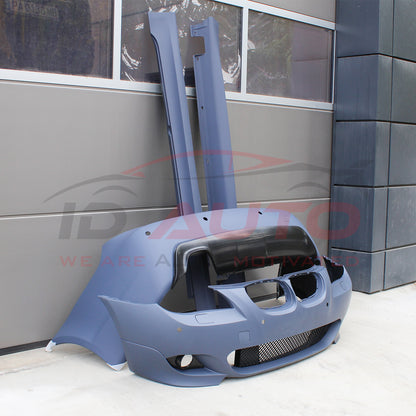 M пакет брони за BMW E60 (2003 - 2007) – M-Technik комплект предна и задна броня + прагове, mtech
