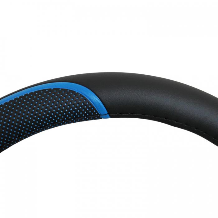 Калъф за волан - 9065 - 38cm - със синьо