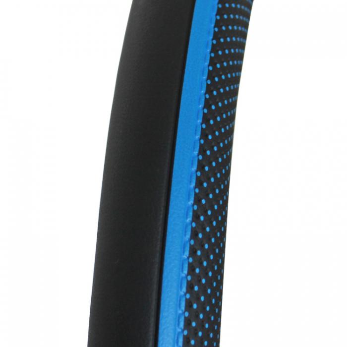 Калъф за волан - 9065 - 38cm - със синьо