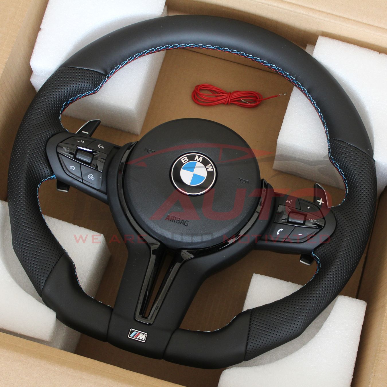 Спортен Волан за BMW F10 / F11 / F06 / F12 / F13 / F01 / F02 / F07 - скосен