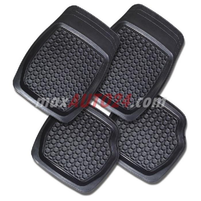 Гумени стелки универсални черни 1026-4 бр/к-т