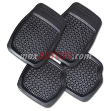 Гумени стелки универсални черни 1026-4 бр/к-т