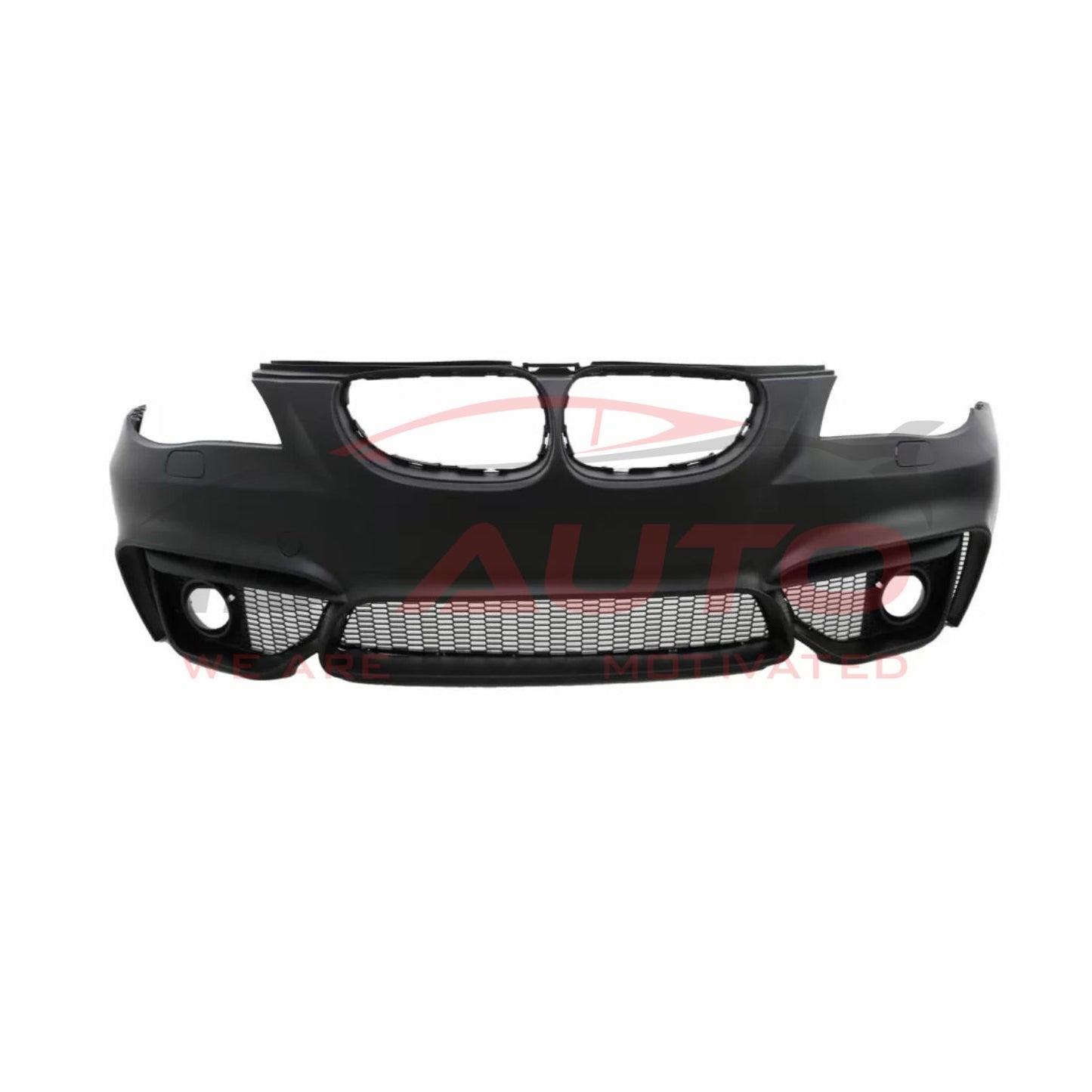 Предна броня за BMW E60/E61 (2003–2010) – M4 дизайн, с отвори за халогени