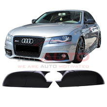 Капаци за огледала Batman Style – Audi A4 B8 (2008–2015) - черни
