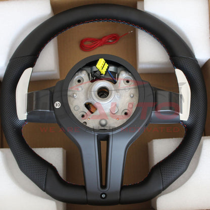 Спортен Волан за BMW F10 / F11 / F06 / F12 / F13 / F01 / F02 / F07 - скосен