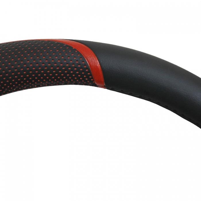 Калъф за волан - 9065 - 38cm - с червено