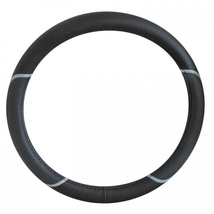 Калъф за волан - 9065 - 38cm - със сиво