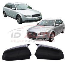 Капаци за огледала Batman Style – Audi A4 B6/B7 комби (2000–2008) черни
