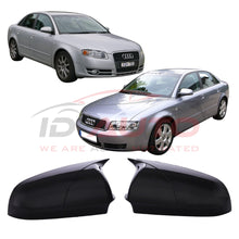 Капаци за огледала Batman Style – Audi A4 B6/B7 седан (2000–2008) черни