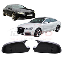 Капаци за огледала Batman Style – Audi A5 B8 (2007–2016) - черни