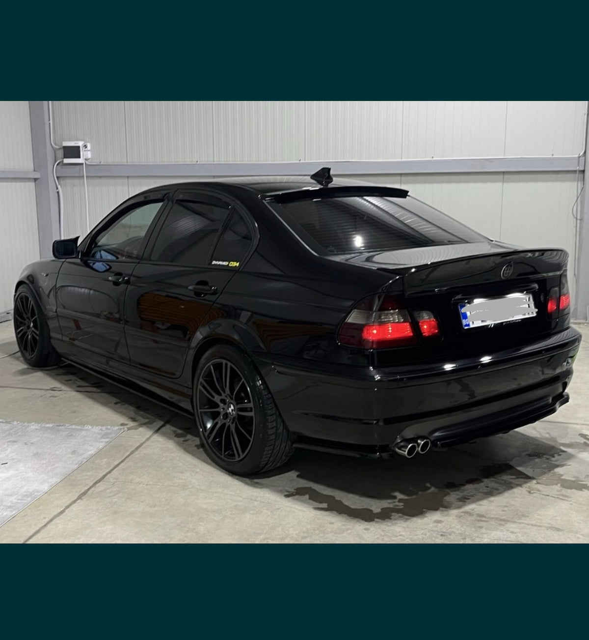 CSL Спойлер за BMW E46 Седан (1998–2006) – Черен гланц, Injection Mold качество