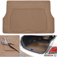 Гумена стелка за багажник универсална бежова 1802