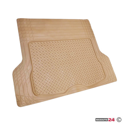 Гумена стелка за багажник универсална бежова 1802