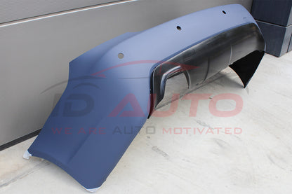 Задна броня Bmw E61 комби (2003-2007) - M Tech с отвори 24mm, тунинг