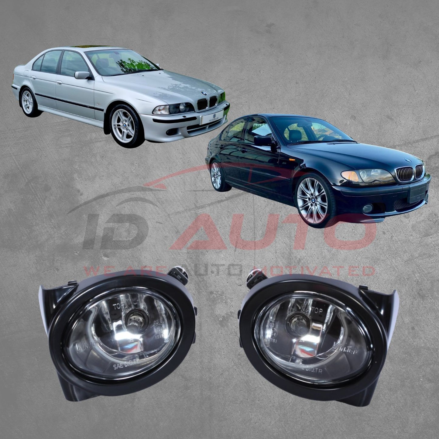 Халогени / фарове за мъгла BMW 3 E46 (2001–2005) и 5 E39 (2001–2004) M пакет – с HB4 крушки