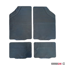 Гумени стелки универсални черни 3512 4бр/к-т