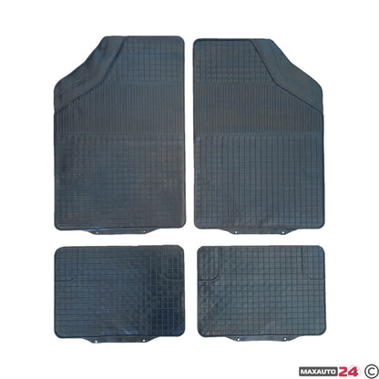 Гумени стелки универсални черни 3512 4бр/к-т