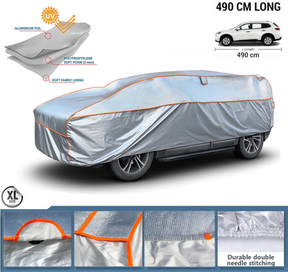 Покривало Против Градушка за SUV / Джип XL 490x178x120 см – 5 мм Защита от Градушка, Дъжд, Сняг и UV Лъчи