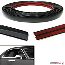 Лайсна за врата черна 8мм х 15м