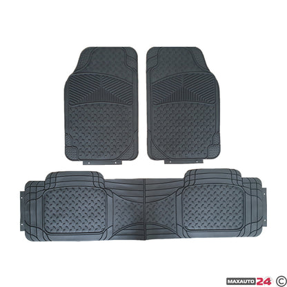 Гумени стелки универсални черни 3004-3 бр/к-т