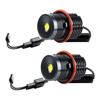 LED Angel Eyes крушки с жълта светлина за BMW E39 E60 E61 E63 E64 E65 E66 E87 E90 E91 X3 E83 X5 E53 – CANBUS