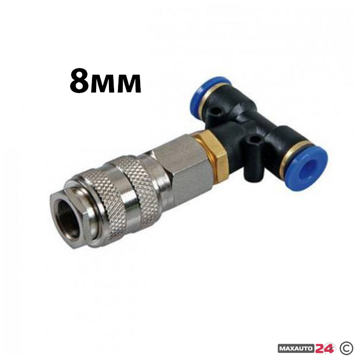 Бърза връзка с метален накрайник Т8мм