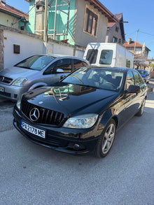 Тунинг решетка тип GTR за Mercedes C-Class W204 (2007–2014) – черен лак