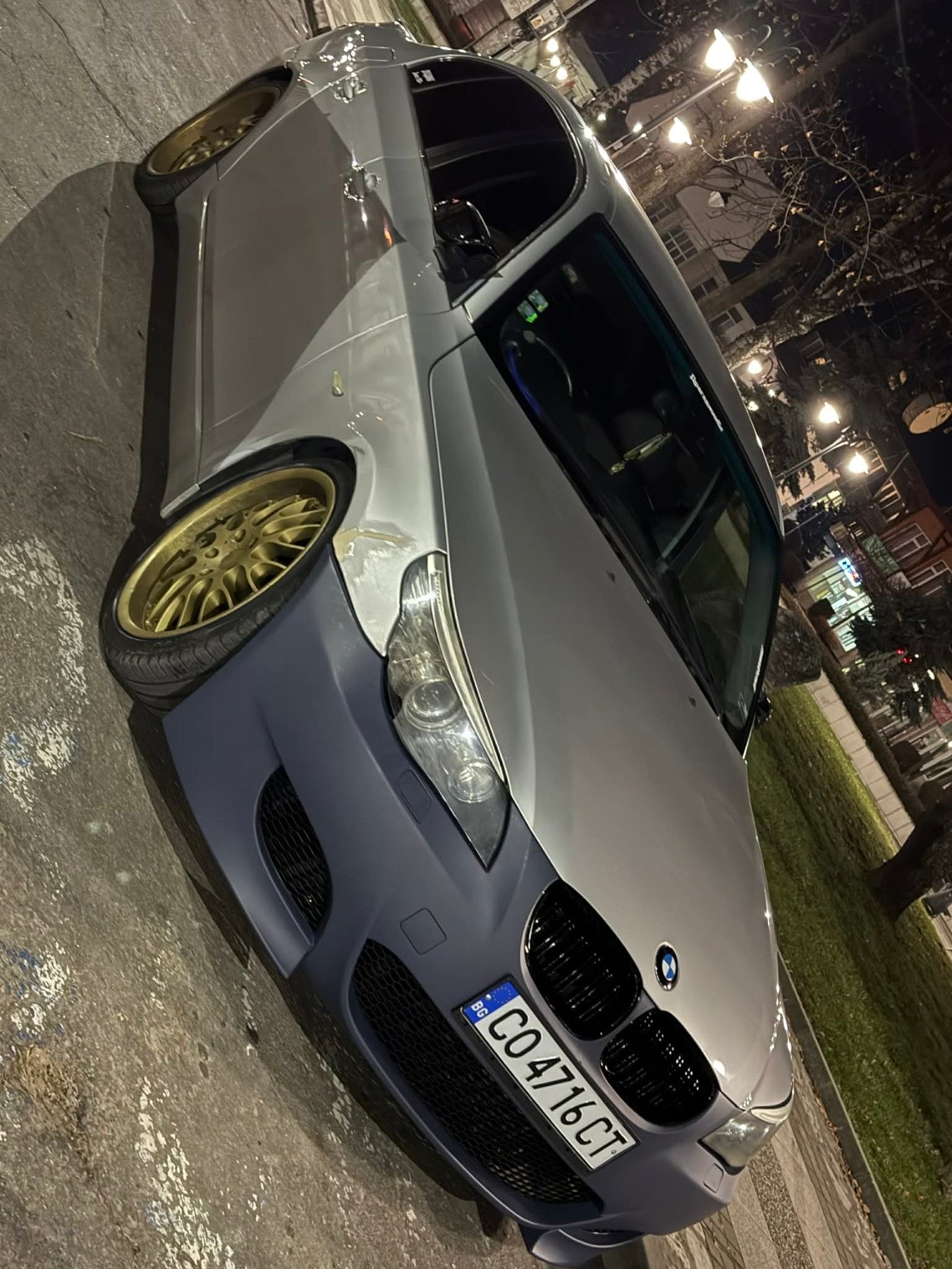 M пакет брони за BMW E60 (2003 - 2007) – M-Technik комплект предна и задна броня + прагове, mtech