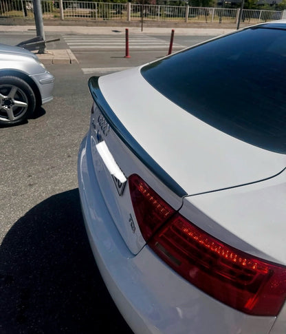 Спойлер за багажник (лип) – Audi A5 8T8 Sportback (2009–2016), черен гланц