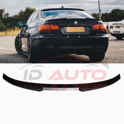 Тунинг Спойлер за BMW E92 (2006–2013) – M4 стил – черен гланц